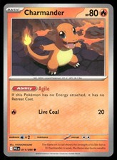 Charmander 011/094 - Phantasmal Flames - Common NM