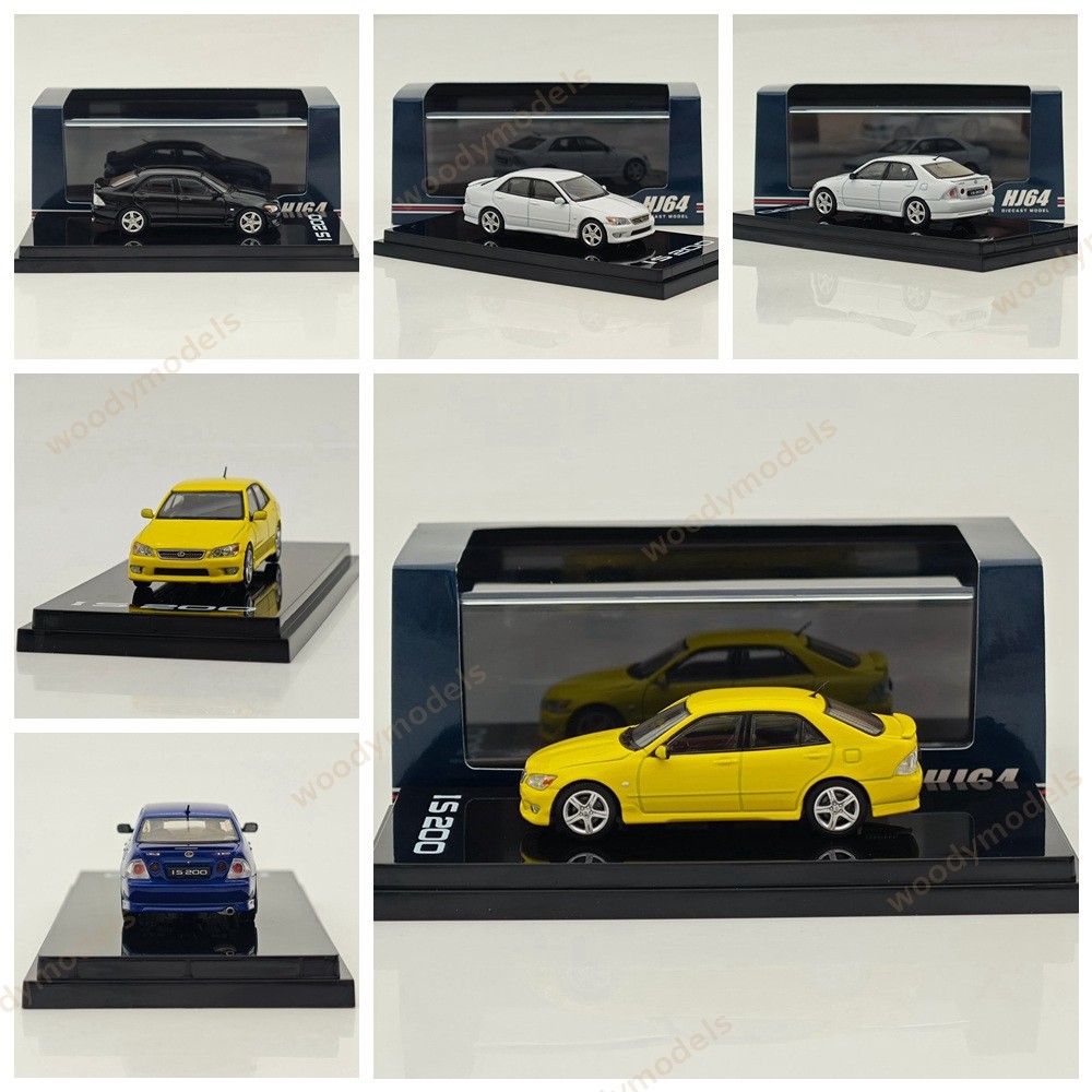 Hobby Japan 1/64 LEXUS IS 200(E10) 1999 Diecast Model Car Limited