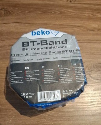 beko BT-Band 100 mm breit x 10 m bleifarben Bitumen-Universaldichtband 262 5 100