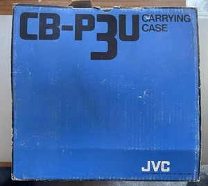 JVC VHS-C Portable VHS Carry Case Vintage NOS Model CB-P3U