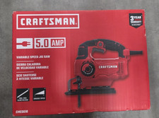 CRAFTSMAN Corded Jig Saw 5-Amp 3000 SPM 4 Orbital Settings Jigsaw CMES610 New