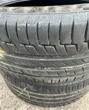 Set Of 2 Continental Premium Contact 6 BMW spec 225-50-R18 99W Tread 5mm Plus