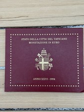 2004 Official Vatican City Euro Coin Set - Pope Saint John Paul II - Rome 2004