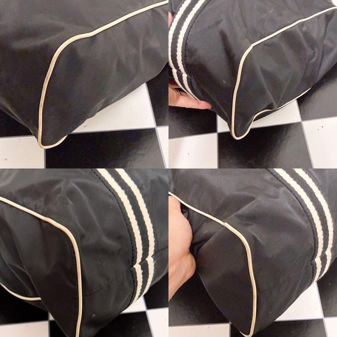 GUCCI Nylon Tote Bag Large Black Authentic Women's Fashion Bag thumbnail 8