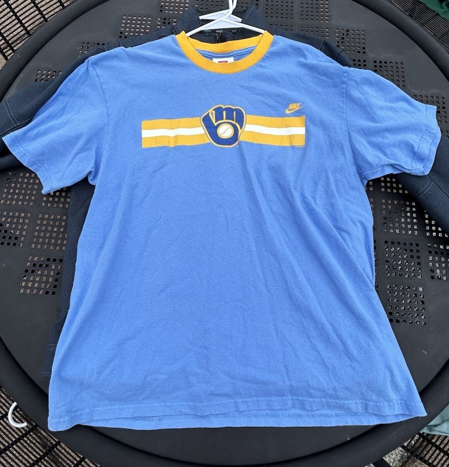 nike brewers shirt