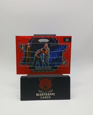 2022 Madcap Moss Panini Prizm WWE Ruby Wave Red