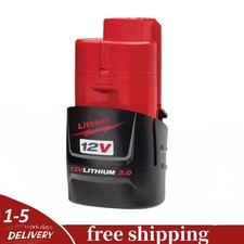 Pack 12V 3.5Ah for Milwaukee M-12 Lithium-ion Battery 48-11-2425 48-11-2420 NEW
