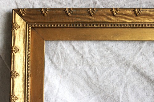 ANTIQUE FITS 7 X 9 WOOD PICTURE FRAME VICTORIAN BAROQUE ORNATE GOLD GILT DEEP - Picture 20 of 23