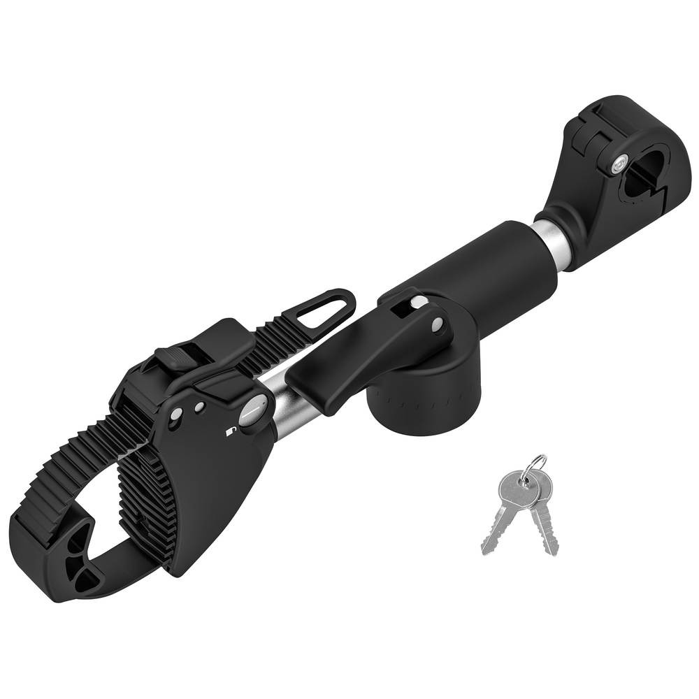 Eufab 11247 bras support de porte-vélo haut de gamme en acier robuste