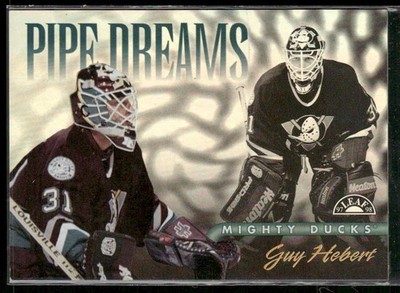 1997-98 Leaf #7 Guy Hebert Pipe Dreams #/2500