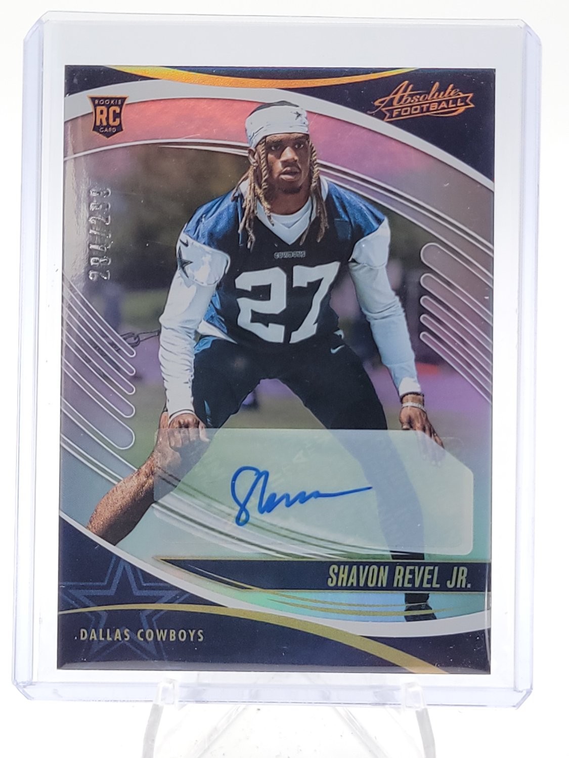 Shavon Revel Panini Absolute #176 Autograph Spectrum