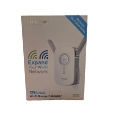 TP Link AC1200 Wi Fi Range Extender RE350 Dual Band Wireless Network Booster Kit
