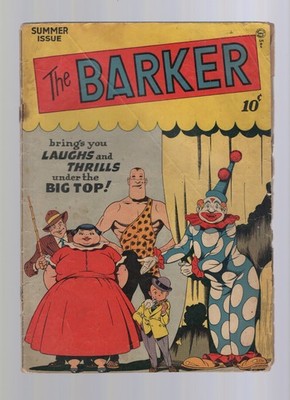 The Barker #4 - Quality Comics 1947 - Low Grade