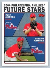2004 Topps Future Stars Ryan Madson Elizardo Ramirez #328 Philadelphia Phillies
