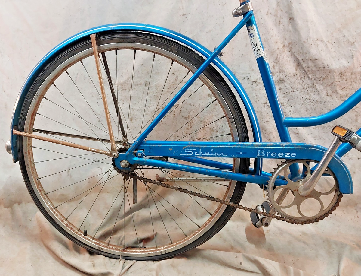 1965 Schwinn Breeze Vintage Cruiser Bike X-Small 49cm SS Single