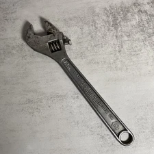 Vintage Diamond Calk Horseshoe Co. Diamalloy 12" Adjustable Wrench USA