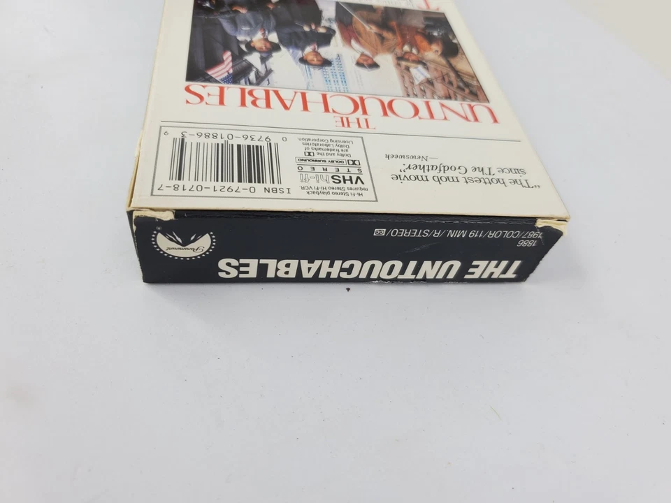 The Untouchables - Kevin Costner, Sean Connery - 1987 - Paramount VHS - Image 4 of 4