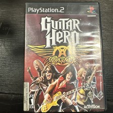 Guitar Hero: Aerosmith (Sony PlayStation 2, 2008) CIB