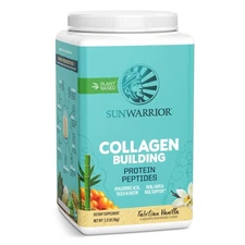 Sunwarrior Collagen Peptides Building Powder | Vegan Collagen for Women Plant...