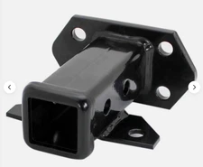 2" Bolt On Receiver Tube Hitch with 5/8" Hole Hitch Wall Mount (4-Hole Mounting)