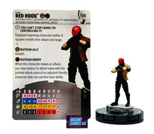 DC Heroclix Red Hood #005 w/ Card Fight For G...