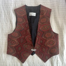 Vintage southwest tapestry vest Large