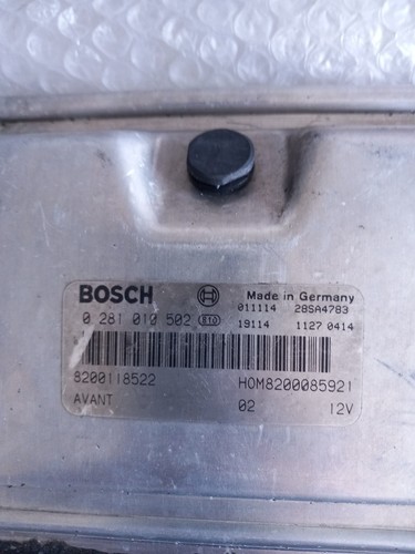 CENTRALINA BOSCH 0281010502/8200118522 RENAULT 1.9 DTI - Picture 2 of 4
