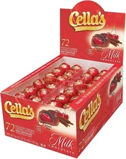 Cella's Milk Chocolate Covered Cherries, 72-Count Box