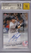 CLINT FRAZIER 2017 Topps Now RC Autograph BGS 9.5/10 Auto Call Up #313B
