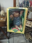 Rare 1985 Cabbage Patch Kids NIB Brown Hair / Brown Eyes ~ Dimple ~ New In Box