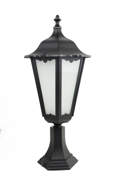 Wegeleuchte Schwarz 65Cm Rustikal IP43 E27 Dilsen Gartenlampe Sockelleuchte-image