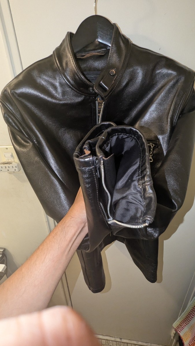 Schott NYC Perfecto P642H Cafe Racer Shinki Hikaku Horsehide