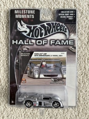 Hot Wheels Hall of Fame Milestone Moments Cadillac LMP 50th Anniv. Le Mans - New