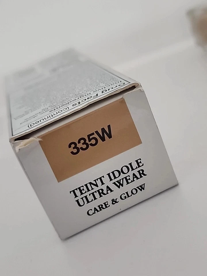 Lancome Teint Idole Ultra Wear Care & Glow Foundation 335W ~ SPF 27 ~ NEW IN BOX - Image 2 of 4