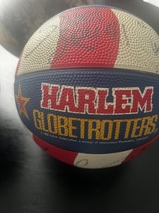 2 Signed Vintage Globetrotter Game Balls