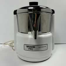 Waring Pro Professional Juice Extractor 11JE38 Vintage Juicer USA Tested Works