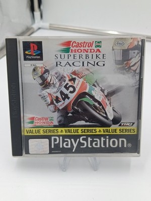 PlayStation 1  PSX  PS1  Castrol Honda Superbike Racing OVP inkl. Anleitung