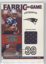 2007 Leaf Certified Materials Fabric of the Game 18/40 Laurence Maroney 2r8