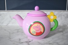 Peppa Pig Talking Gurgling Pink Teapot. Works Great Pouring Sounds Tea Party