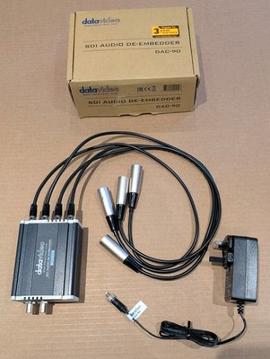 Datavideo DAC-90-SDI Audio De Embedder 4 Kanal #00745096