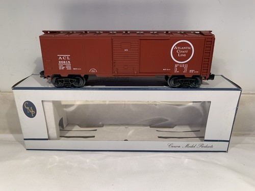 WEAVER (CORONA) 3 RIELES ATLANTIC COAST LINE ACERO LATERAL BOXCAR #20815! ACL escala O | Zustand: New