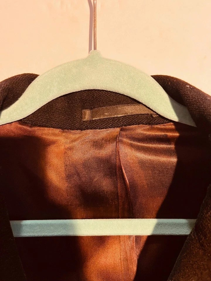 Abrigo de cachemir mongol Eldridge - Hecho en EE. UU. - Harry Rothman Fifth Ave - S Foto 3 de 4