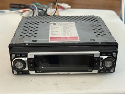 ECLIPSE CD3434 Dash Receiver CD Player - ( Not Working ) No Power
