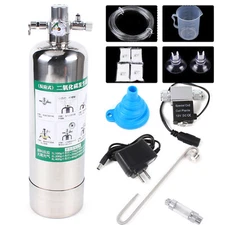 Aquarium Plants Co2 Generator System Kit Carbon Dioxide Reactor Cylinder