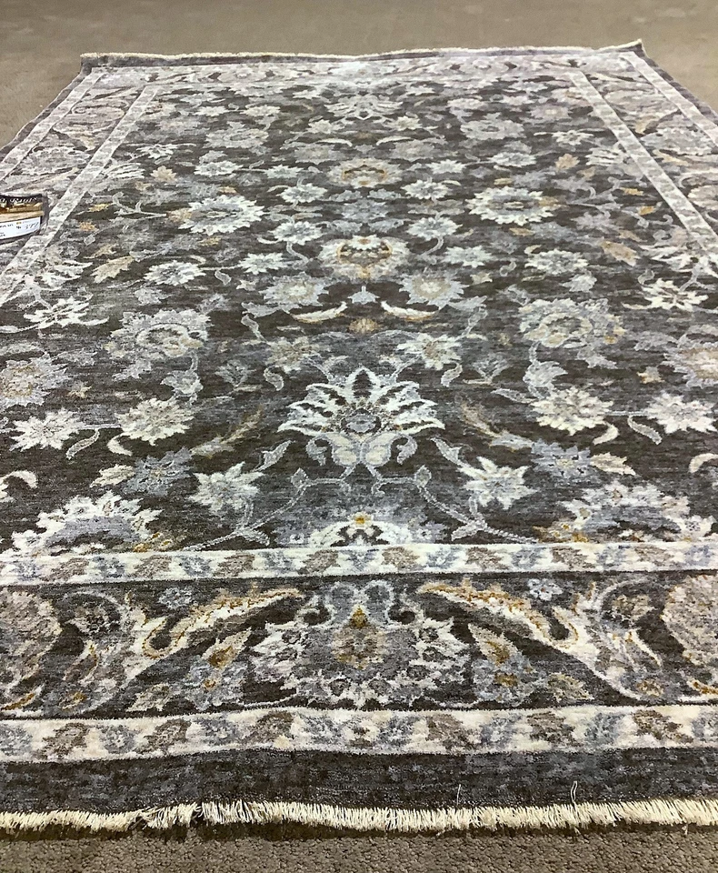 NUEVA Alfombra Oriental [5'3" x 7'6"] - Tejedores Orientales - Maharajá Hecho en Egipto Foto 2 de 4