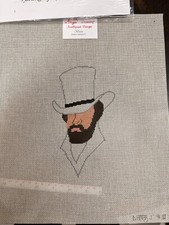 Amy's Damarj "BEAU" SOUTHERN GENTLEMAN  1 needlepoint canvas and guide 2001