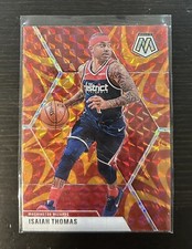 2019-20 Panini Mosaic Isaiah Thomas Orange Reactive Prizm #152
