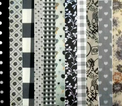 Telas y tejidos grises de 100% algodón