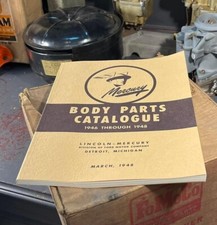 1946-1948 Lincoln Mercury Body Parts Catalog Parts Book 48 47 46 1946-1948 Lincoln Mercury Body Parts Catalog Parts Book 48 47 46