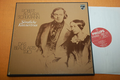 Beaux Arts Trio Schumann Complete Piano Trios Dutch Philips Stereo 2LP NM